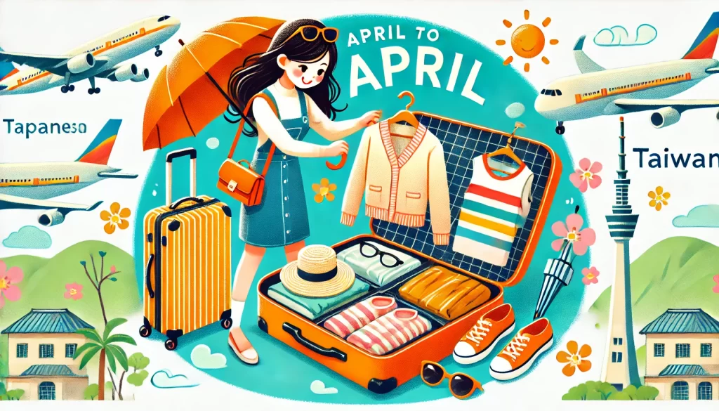 台湾の4月の服装｜イベントや観光に最適なコーデ