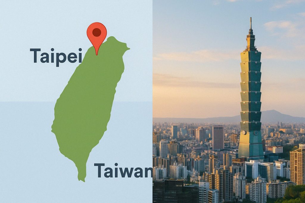 台北はどこの国の都市？台湾との違いを地理と歴史で解説