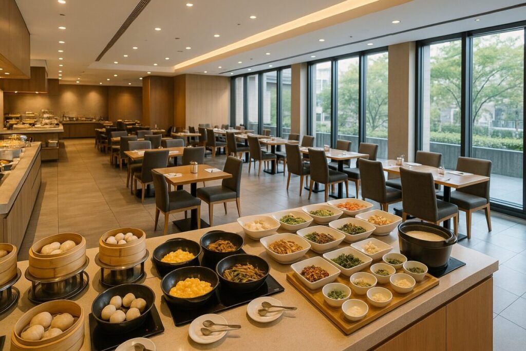 台南フーシンホテルの朝食内容