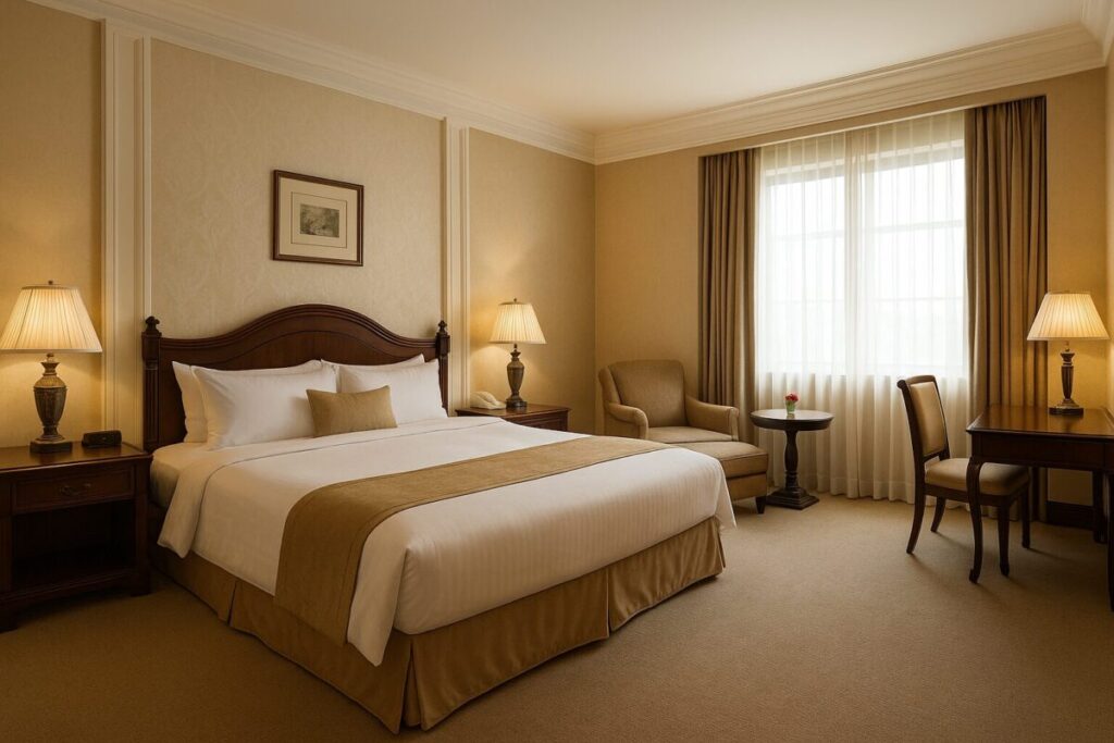 フーシンホテルのチェックイン