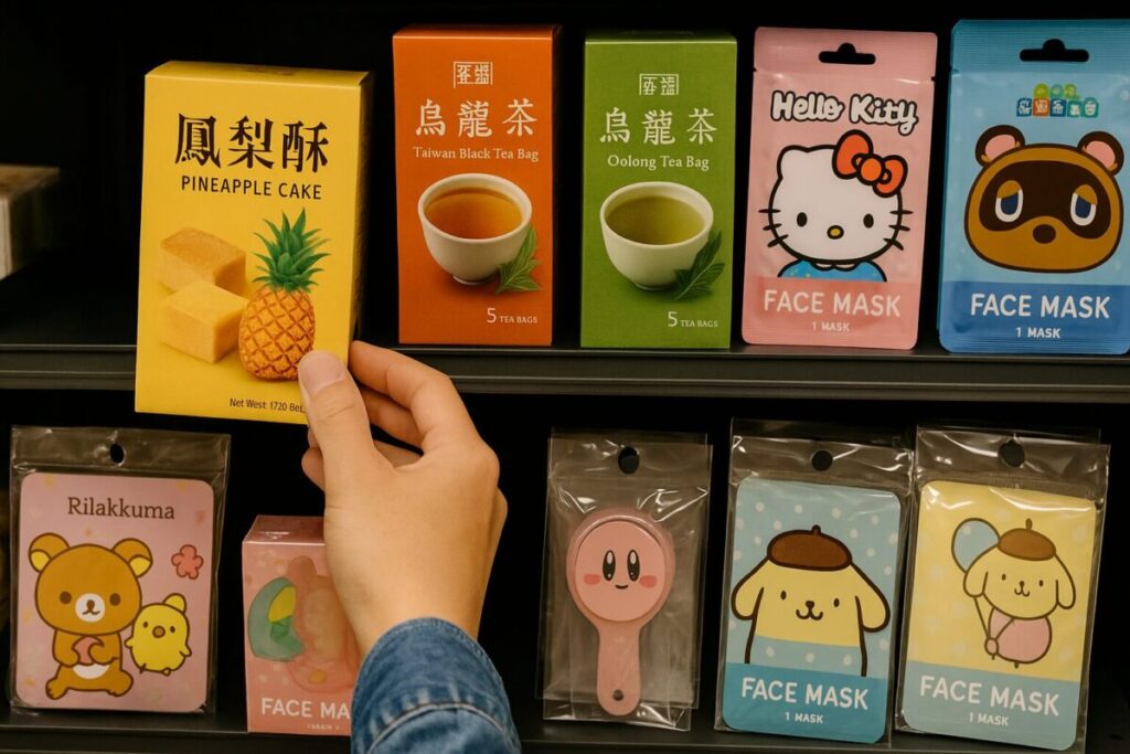 台湾のコンビニで買えるお土産