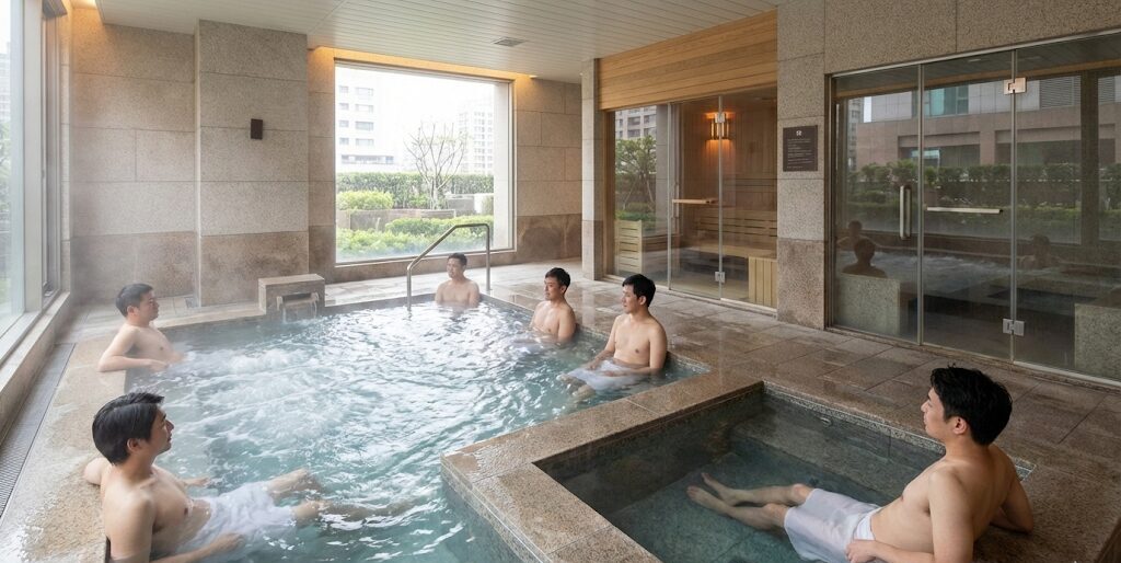 希少な大浴場の設備と営業時間